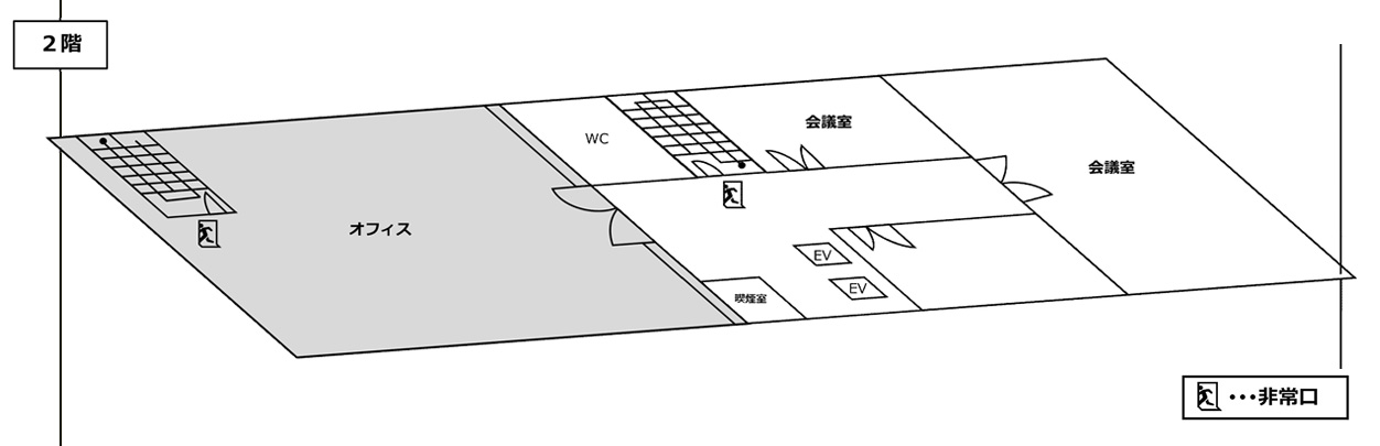 2F｜フロアマップ画像