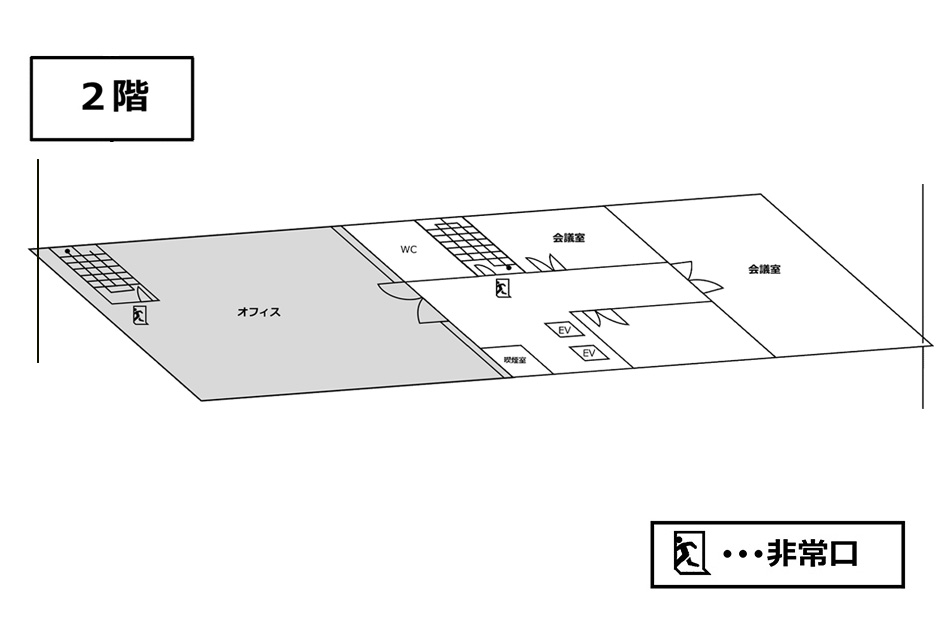 2F｜フロアマップ画像